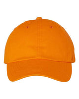 Valucap VC300A Bio-Washed Classic Dad Hat #color_Neon Orange