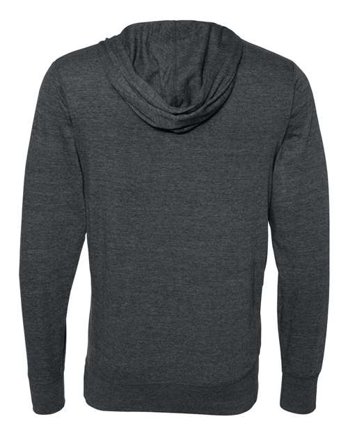 J America JA8231 Adult Sport Lace Jersey Hood #color_CHARCOAL HTR