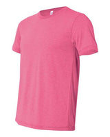 Bella + Canvas 3650 Unisex Poly-Cotton Short-Sleeve T-Shirt #color_NEON PINK