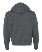 Champion S800 Adult Double Dry Eco Full-Zip Hooded Sweatshirt #color_CHARCOAL HEATHER