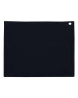 Carmel Towel Company C1518GH Large Rally Towel with Grommet and Hook #color_BLACK