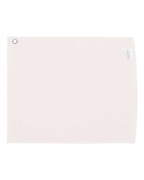 Carmel Towel Company C1518GH Large Rally Towel with Grommet and Hook #color_WHITE