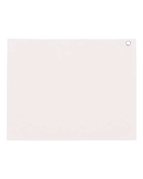 Carmel Towel Company C1518GH Large Rally Towel with Grommet and Hook #color_WHITE