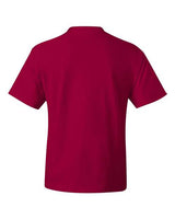 Hanes 518T Men's Tall Beefy-T #color_DEEP RED