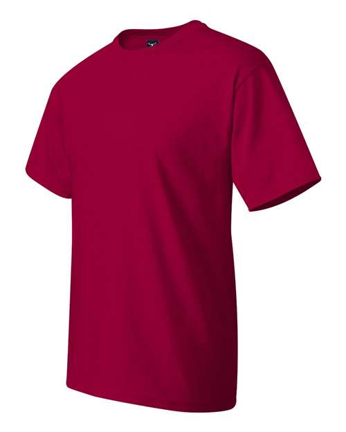 Hanes 518T Men's Tall Beefy-T #color_DEEP RED