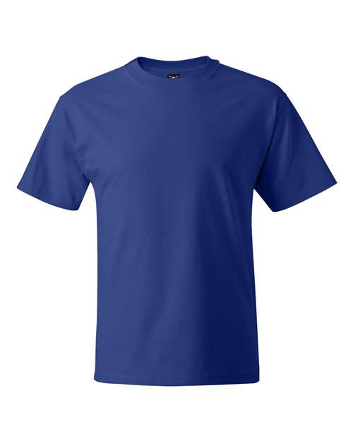Hanes 518T Men's Tall Beefy-T #color_DEEP ROYAL
