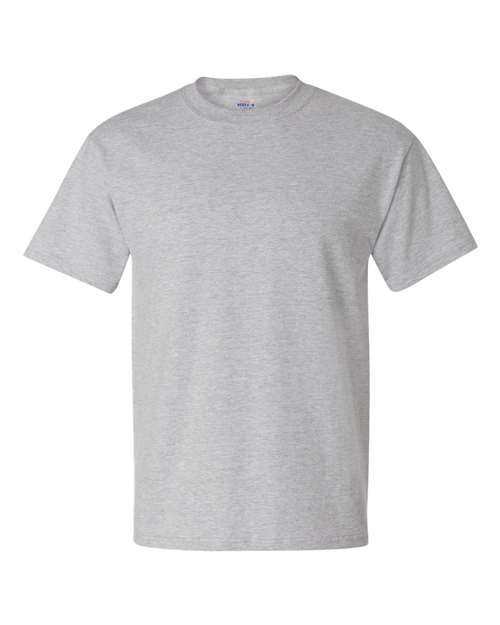 Hanes 518T Men's Tall Beefy-T #color_LIGHT STEEL
