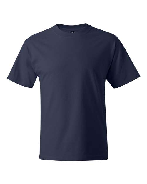 Hanes 518T Men's Tall Beefy-T #color_NAVY