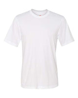 Hanes 4820 Adult Cool DRI with FreshIQ T-Shirt #color_WHITE