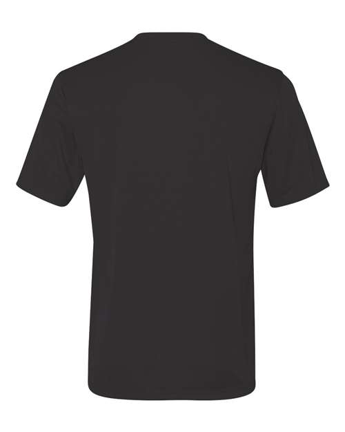 Hanes 4820 Adult Cool DRI with FreshIQ T-Shirt #color_BLACK