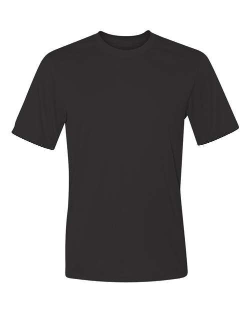 Hanes 4820 Adult Cool DRI with FreshIQ T-Shirt #color_BLACK