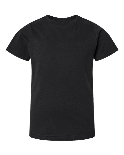 LAT 6101 Youth Fine Jersey T-Shirt #color_BLACK