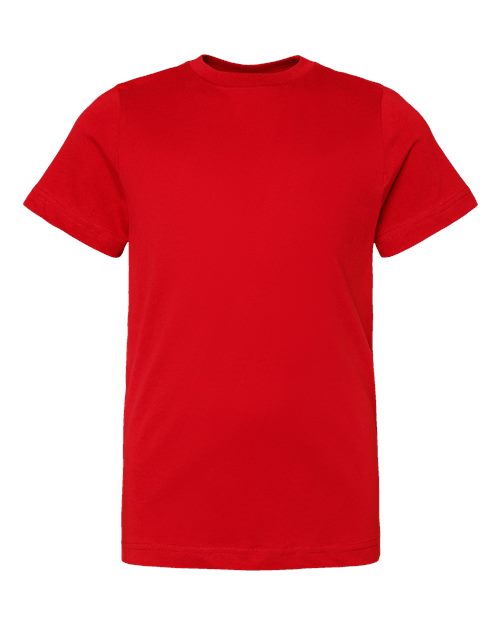 LAT 6101 Youth Fine Jersey T-Shirt #color_RED