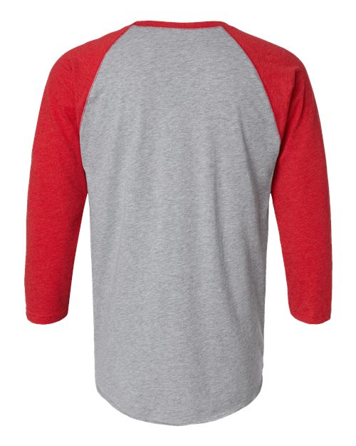 LAT 6930 Men's Baseball T-Shirt #color_VN HTHR/ VN RED