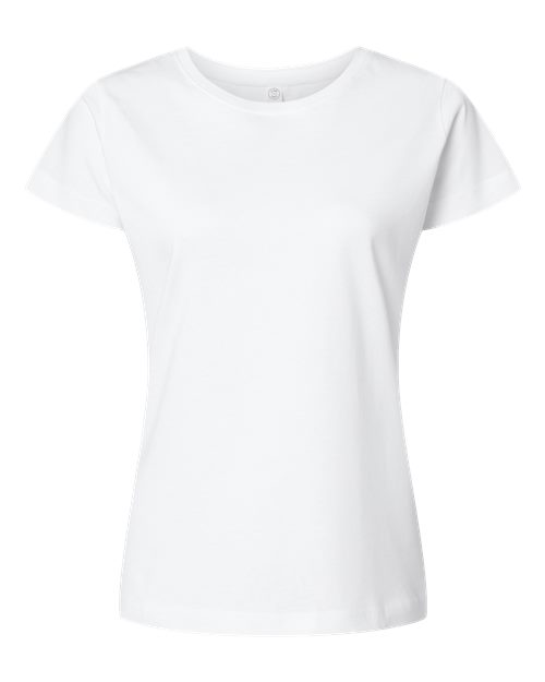 LAT 3516 Ladies' Fine Jersey T-Shirt #color_WHITE