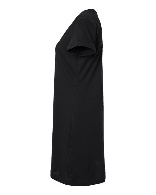 LAT 3522 Ladies' V-Neck Cover-Up #color_BLACK