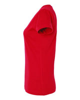 LAT 3507 Ladies' V-Neck Fine Jersey T-Shirt #color_RED