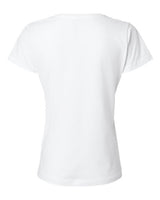LAT 3507 Ladies' V-Neck Fine Jersey T-Shirt #color_WHITE
