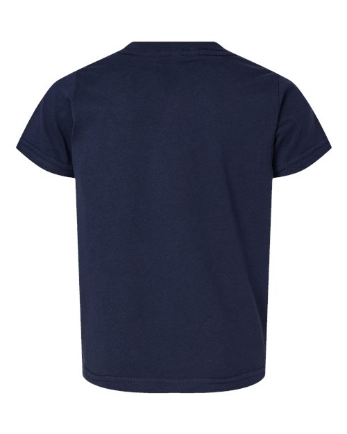 Rabbit Skins 3321 Toddler Fine Jersey T-Shirt #color_NAVY