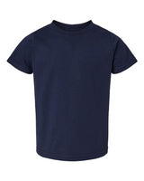 Rabbit Skins 3321 Toddler Fine Jersey T-Shirt #color_NAVY