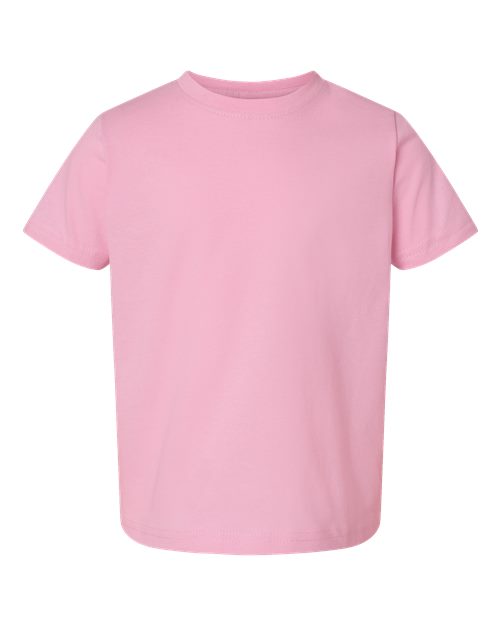 Rabbit Skins 3321 Toddler Fine Jersey T-Shirt #color_PINK