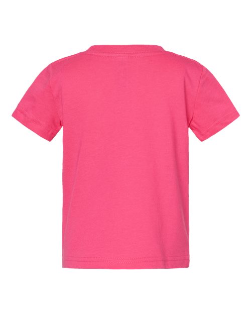 Rabbit Skins 3322 Infant Fine Jersey T-Shirt #color_HOT PINK