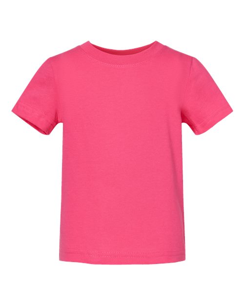 Rabbit Skins 3322 Infant Fine Jersey T-Shirt #color_HOT PINK