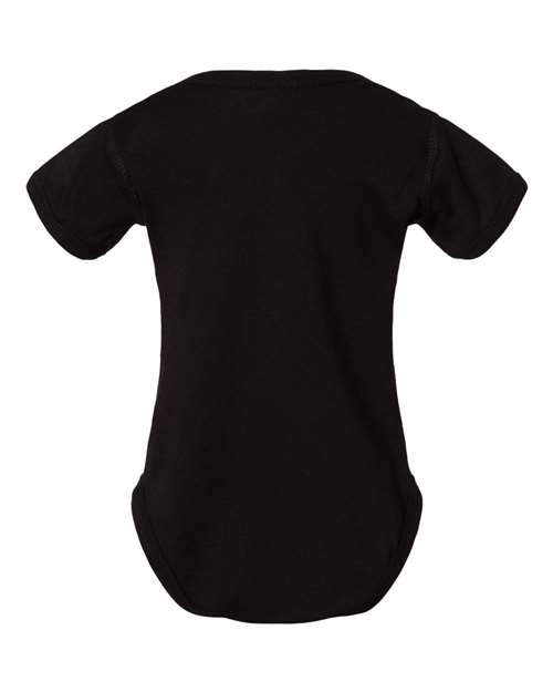 Rabbit Skins 4424 Infant Fine Jersey Bodysuit #color_BLACK
