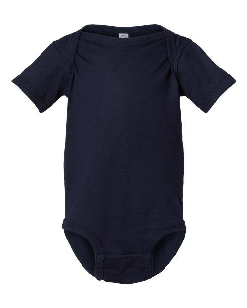 Rabbit Skins 4424 Infant Fine Jersey Bodysuit #color_NAVY