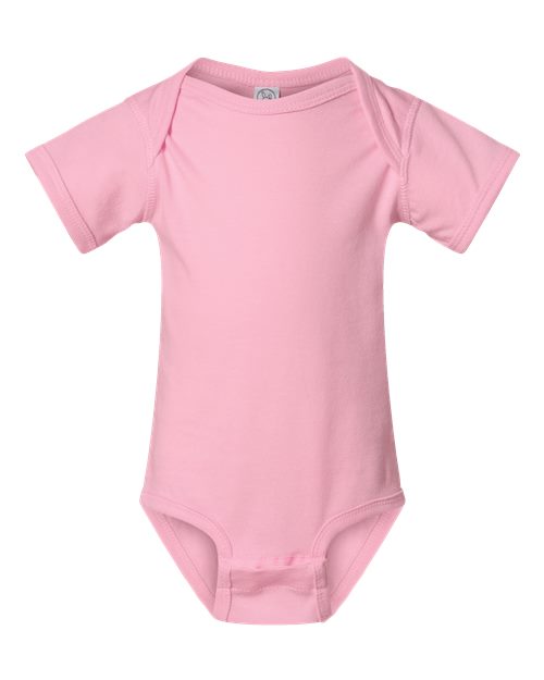 Rabbit Skins 4424 Infant Fine Jersey Bodysuit #color_PINK