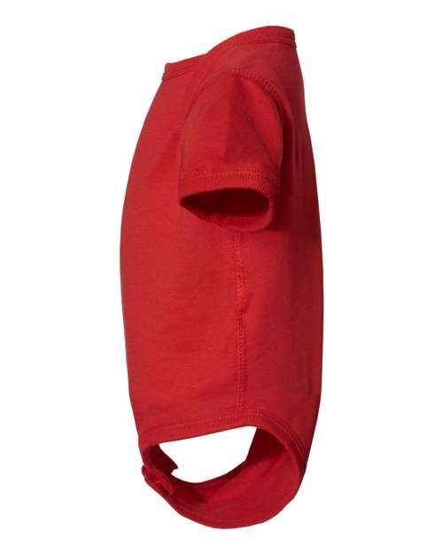 Rabbit Skins 4424 Infant Fine Jersey Bodysuit #color_RED