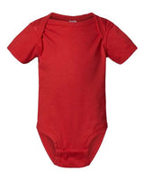 Rabbit Skins 4424 Infant Fine Jersey Bodysuit #color_RED