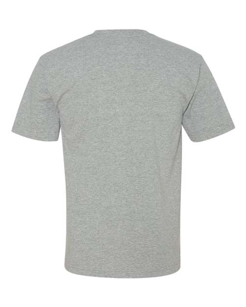 Bayside BA5070 Adult Short-Sleeve T-Shirt with Pocket #color_DARK ASH