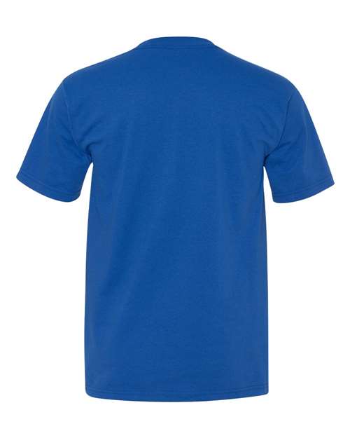 Bayside BA3015 Adult 6.1 oz., Cotton Pocket T-Shirt #color_ROYAL BLUE