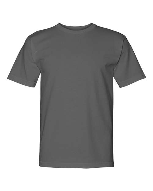 Bayside BA5040 Adult 5.4 oz., 100% Cotton T-Shirt #color_CHARCOAL