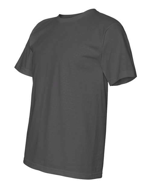 Bayside BA5040 Adult 5.4 oz., 100% Cotton T-Shirt #color_CHARCOAL