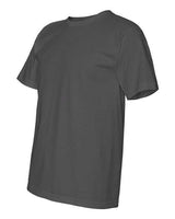 Bayside BA5040 Adult 5.4 oz., 100% Cotton T-Shirt #color_CHARCOAL
