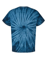 Dyenomite 200CY Cyclone Pinwheel Tie-Dyed T-Shirt #color_Navy
