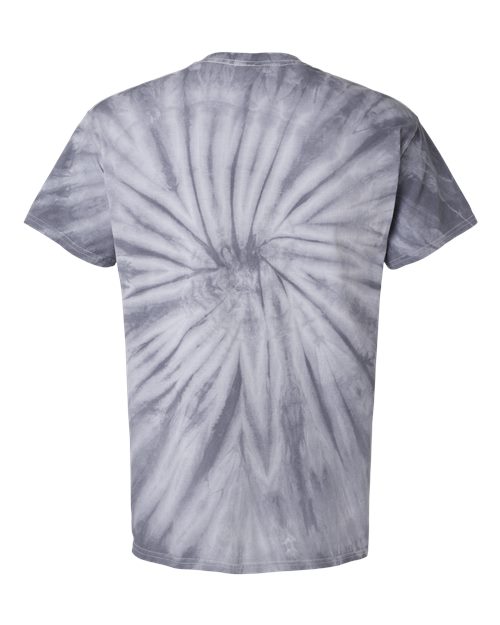 Dyenomite 200CY Cyclone Pinwheel Tie-Dyed T-Shirt #color_Silver