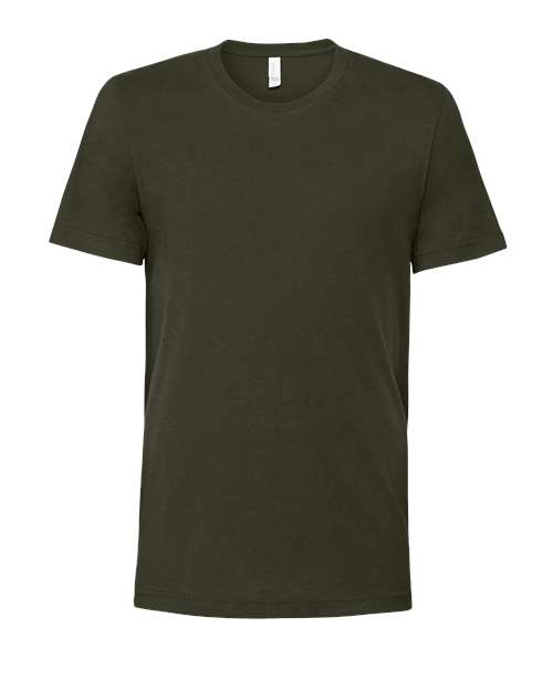 Bella + Canvas 3001C Unisex Jersey T-Shirt #color_DARK OLIVE
