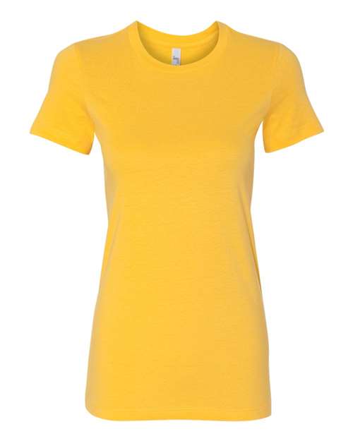 Bella + Canvas 6004 Ladies' Slim Fit T-Shirt #color_GOLD