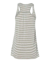 Bella + Canvas B8800 Ladies' Flowy Racerback Tank #color_STR ATH HTR/ WHT