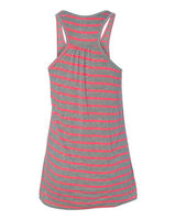 Bella + Canvas B8800 Ladies' Flowy Racerback Tank #color_STR ATH HT/ N PK