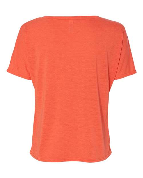Bella + Canvas 8815 Ladies' Slouchy V-Neck T-Shirt #color_CORAL