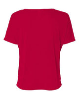 Bella + Canvas 8815 Ladies' Slouchy V-Neck T-Shirt #color_RED