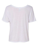 Bella + Canvas 8816 Ladies' Slouchy Scoop-Neck T-Shirt #color_WHITE