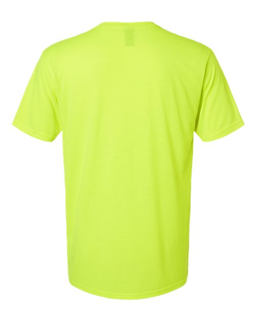 Gildan G420 Adult Performance Adult 5 oz. T-Shirt #color_SAFETY GREEN