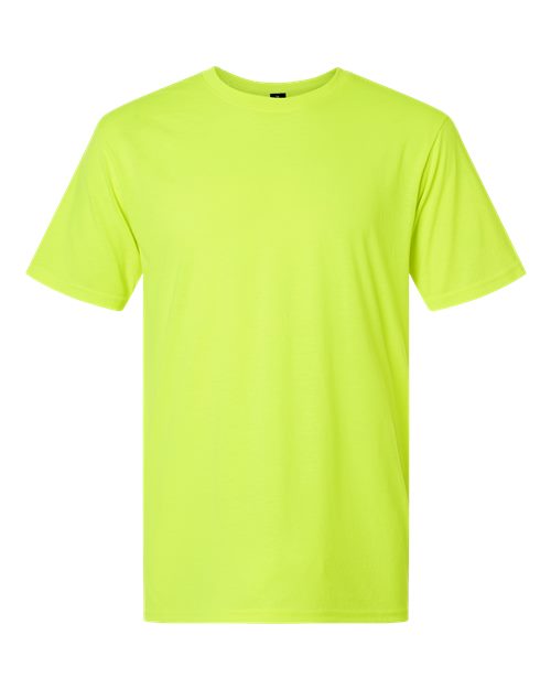 Gildan G420 Adult Performance Adult 5 oz. T-Shirt #color_SAFETY GREEN