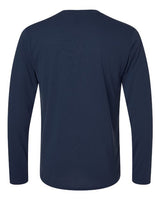 Gildan G424 Adult Performance Adult 5 oz. Long-Sleeve T-Shirt #color_NAVY