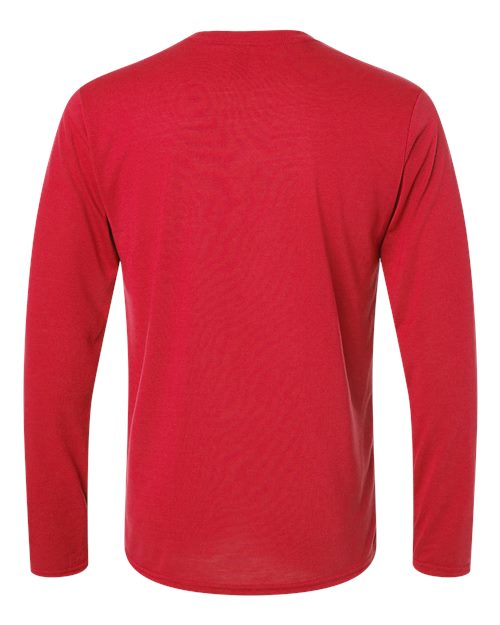 Gildan G424 Adult Performance Adult 5 oz. Long-Sleeve T-Shirt #color_RED